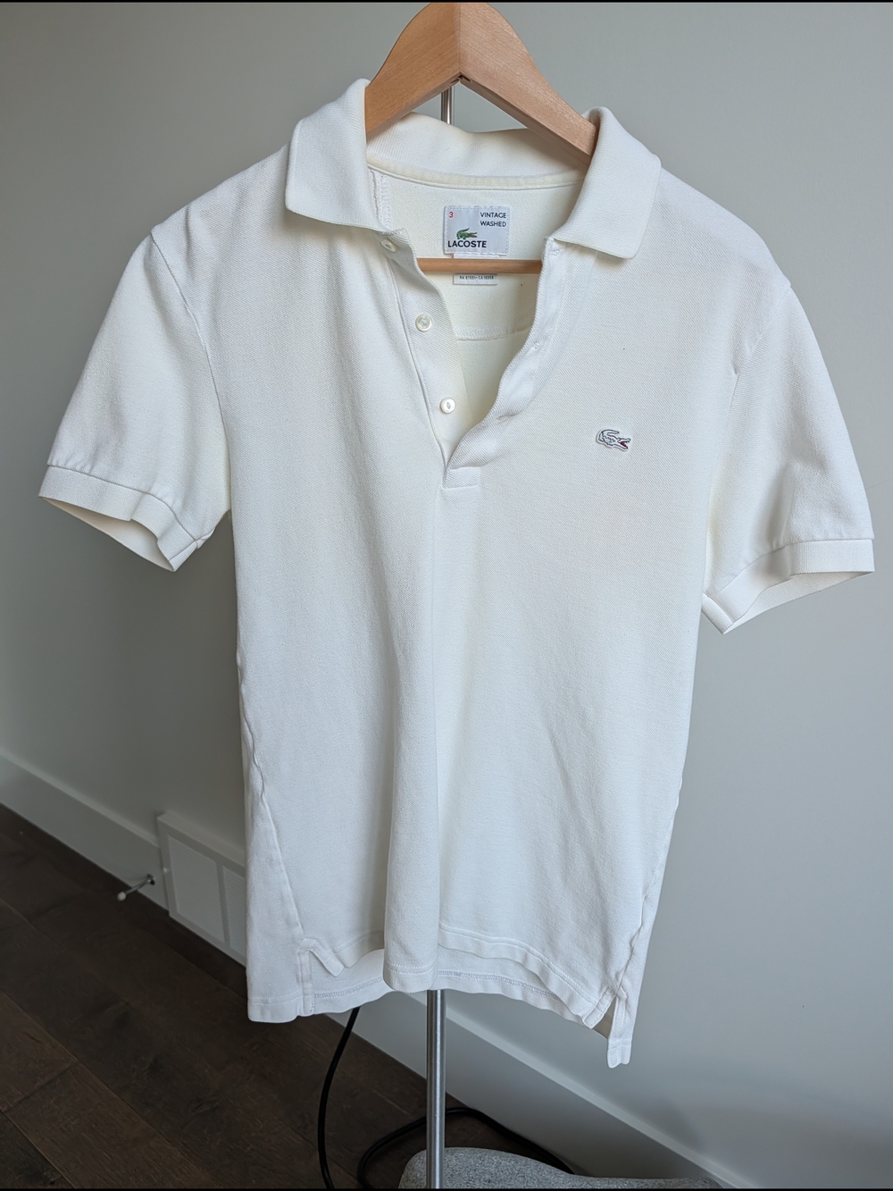 Lacoste Men's Classic White Polo Shirt